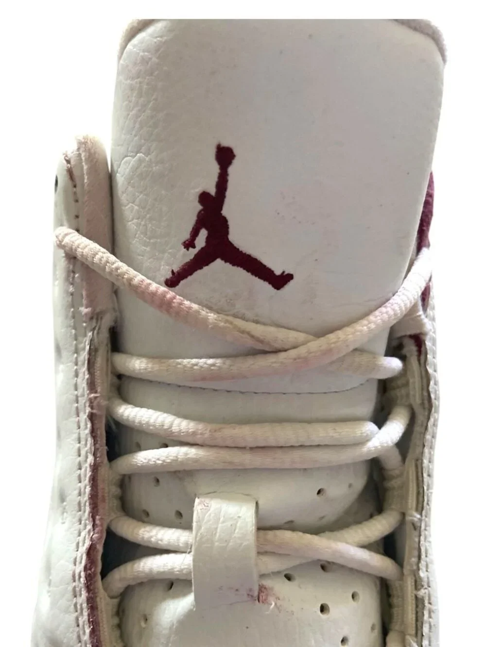 Nike Air Jordan 13 Retro Bordeaux High Tops Size 6 Grade School Colorway Vintage